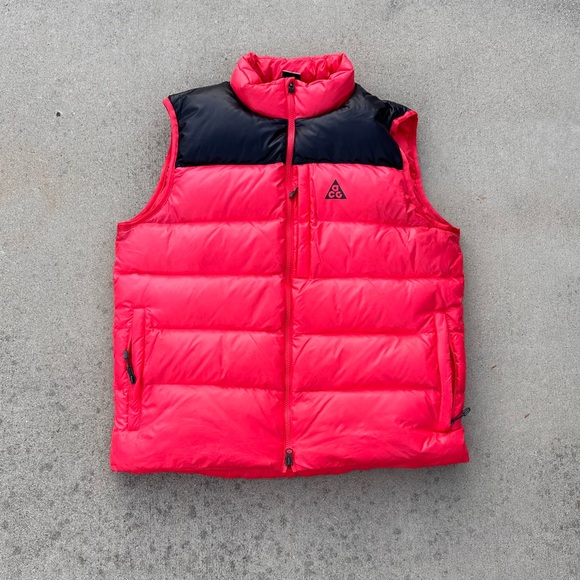 Nike ACG Other - Vintage Nike ACG Bubble Vest Larg 90s Goose Down Puffer Color Block